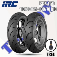 Paket Ban Motor PCX 160 IRC  110/80 R14 - 130/70 R13 Tubeless