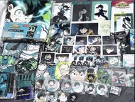 我的英雄學院 綠谷出久 拍立得卡片wcf模型掛件徽章貼紙掛布透卡色紙杯墊合影卡