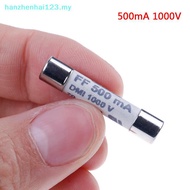 hanzhenhai123   1Pc FF 0.5A 500mA 1000V dmi fuse for multimeter F15B F17B F18B 6.3x32mm   MY