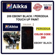 AIKKA AUTOMOTIVE PAINT / PERODUA MYVI 209** CRYSTAL / EBONY BLACK/BLACK MICA / TOUCH UP PAINT / DIY 