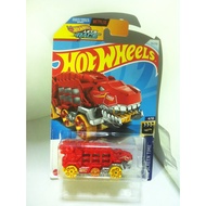 Hot Wheels. 2024 HW Screen Time Mini Collection Let's Race - 4. HW Ultimate T-Rex Transporter. Red b
