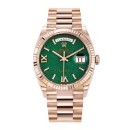 Rolex Rolex President Day-Date Aventurine Dial (Reference 128235). A 36mm unworn rose gold diamond s