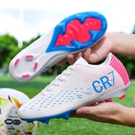 New Men Soccer Shoes AG/TF Football Shoes Small Size 31-45 Football Futsal Shoe Sports Sneakers Boys