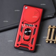 Infinix Zero 40 4G Case Robot Ringstand Slide Kamera Infinix Zero 40 4G