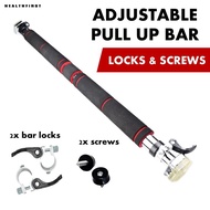 Premium HealthFirst Pull Up Bar | Pull Up Chin Up Bar with Locking Mechanism