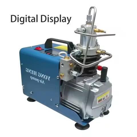 YONGHENG 300Bar PCP Air Compressor with Digital Control System LCD Display High Pressure Compressor 