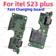 USB Charging charger port board for infinix itel S23 plus Mainboard Flex USB Port ribbon flex Cable 