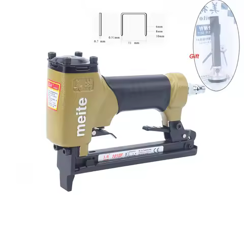 Quality meite 1010F Pneumatic Air Stapler Nail Gun Tools U-type 23GA