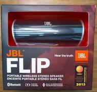庫存原廠全新盒裝 JBL Flip 可攜式藍芽無線喇叭(白-黑)色-保固180天,露營/手機/家用電腦,必須品