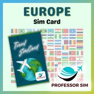 (EUCU01) Europe Travel Sim Card (multi countries) Switzerland / Italy / France / Germany / Iceland /