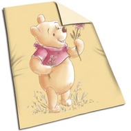 Cottex® - 迪士尼 超柔軟毛毯 小熊維尼 (卡其) - 單人