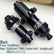 AQLKY Koozer 450 120HD จักรยานเสือหมอบ28หลุมตัวล็อคตรงกลางล้อจักรยานดึงตรง5X100มม. 5X135 QR 12X100 1