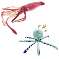 65cm Marine Giant Squid Plush Toy Simulation Squid Stuffed Animal Doll Kids Babys Birthday Gift