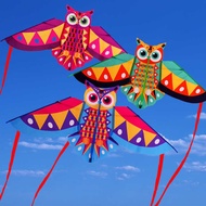 Children kite Owl kite Children Cartoon Animal kite Colorful Long Tail kite kite