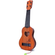 Toy Instrument Kids Toy Classical Ukulele Guitar Musical Instrument, Brown