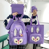 【beinaiyi31.my星集饰】 可爱小学生书包女二三到六年级四五儿童公主轻便双肩背包 Cute Elementary School Student Backpack for Female Gra