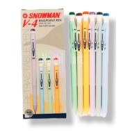 SNOWMAN V4 0.5 MM BLACK PEN SNOWMAN V4 PEN/ SNOWMAN V4 PEN/