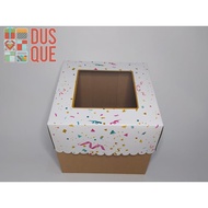 PARTY TART BOX 25x25x20 / 25 X 25 X 20 (1PCS)