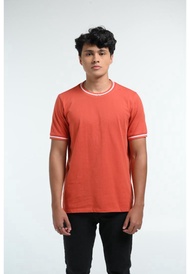 MANZONE Kaos Pria Lengan Pendek BZY-KITH- ORANGE