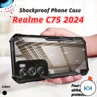 KK Realme C75 2024 Transprent AirBag Casing For Realme C75 RealmeC75 C 75 75C 4G 5G 2024 Bumper Shoc