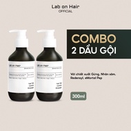 Dầu gội gừng Lab On Hair Nhân sâm Redensyl cải thiện tình trạng rụng tóc dầu gội mọc tóc 300ml