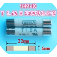 <0>10pcs/Lot Fuse T315mA T500mA T1A T1.25A T1.6A T2A T5A T6.3A T8A T15A H 500V 7006565 189140 Tube
