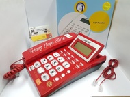 TELEPON KABEL SAHITEL S57 PESAWAT TELEPON RUMAH SAHITEL S-57(MERAH)