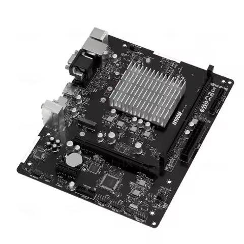With N100 CPU 32GB DDR4 Micro ATX Mainboard For Asrock N100M Motherboard 100% Tested Fast Ship