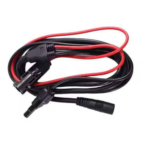 (CLOS) DC8020 Female to Solar Connector Cable for Jackery SolarSaga 500x 200W 100W 40w Portable Sola