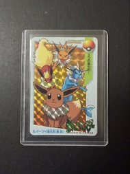 (日版微暇) Pokémon Card Eevee Evolutions #8 Holo Anime Collection 伊貝 進化形集合 中古品 水伊貝 雷伊貝 火伊貝 1998 Nintendo