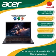 ACER Nitro V 15 ANV15-52-7287 Gaming Laptop - 15.6"/C7-240H/16GB DDR5/512GB SSD/RTX4050 6GB/Win11 Ho
