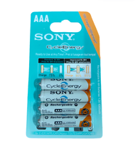 AA,AAA Battery sony rechargeable AA,AAA Nickl-Metal  Battery 4pcs