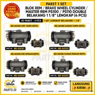 Package 1 Set of PS100 PS110 Double Rear Brake Blocks 1 1 1/ 8" Complete MB060580 MB MB MB MB060581 