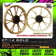 RIM MOTOSIKAL COMSTAR SPORT RIMS CT-14 1.60X17(DISC,F) 1.85X17(DISC,R) HONDA DASH 110,125, FUTURE125
