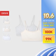 Combo of 2 CANIFA girls' bras meeting Oeko-Tex standards with elastic edges and cotton lining PS26 1