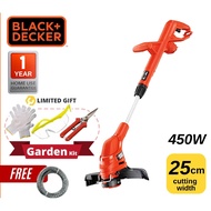 Mesin Rumput Elektrik BLACK + DECKER GL4525 String Grass Trimmer Mesin Rumput 450W FOC Trimmer