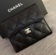 Chanel Wallet 經典三摺銀包