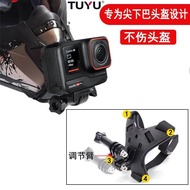 Insta60 AcePro2 Helmet Chin Bracket DJI 5Gopro Action Camera Motorcycle Riding Accessories