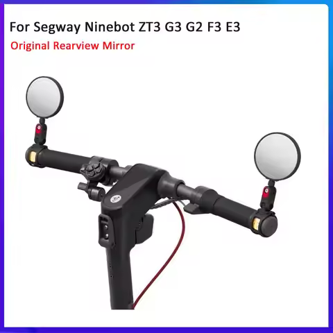 Original Rearview Mirror for Ninebot Segway G2 G3 F3 ZT3 F2 E3 E2 F40 ZT3 Pro Electric Scooter Gener