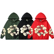 DENIM TEARS Cotton Foam Printed Hoodie Set Long Sleeve Autumn Loose Casual Trendy Beauty