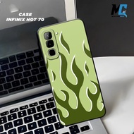 Montana - Silicone Casing - Casing hp for Infinix Hot 70 - Latest Aesthetic Casing -