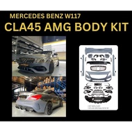Mercedes Benz W117 CLA 2013 - 2018 upgrade CLA 45 AMG Facelift Body Kit