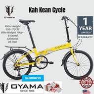 OYAMA BIKE TAIWAN (ORIGINAL) - Skyline M300 - Folding Bike - Basikal Lipat - 折叠自行车 - Wheel Sizes 20 