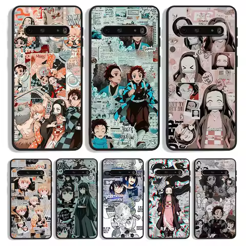 Kimetsu No Yaiba Demon Slayer Phone Case For LG K92 K71 K61 K52 K51S K42 K41S K50S K40S K22 Q60 V60 