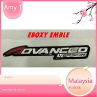 PERODUA ALZA ADVANCE VERSION EBOXY EMBLEM LOGO