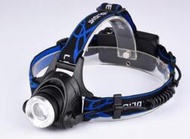 CREE XML-T6 LED強光 伸縮變焦 頭戴式 頭燈 充電遠射 釣魚頭燈