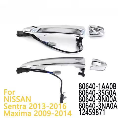 For Nissan Sentra Car Exterior Door Handle Fit OE 80646-9N00A 80640-9N00A 82646-9N00A 82640-9N00A Re