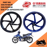 Yamaha Y125 125 ZR sport rim set cast wheels ori 100% genuine 5XK-F5168-00 5XK-F5338-00