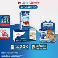 [GIẢM 20K PHÍ SHIP - GIAO HÀNG HỎA TỐC - HCM] Combo làm Bánh phô mai - Kem phô mai Anchor 1kg + Whip