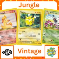 Jungle Unlimited Singles - 1999 Vintage Set Pokemon Cards Singles Pokemon Card Pokemon TCG
